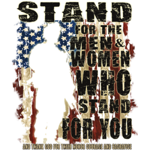 STAND FOR THE MEN & WOMEN