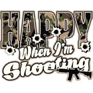 HAPPY WHEN IM SHOOTING