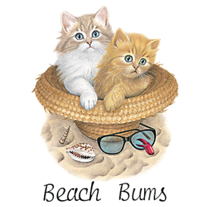 BEACH BUMS CATS IN HAT (YOUTH)