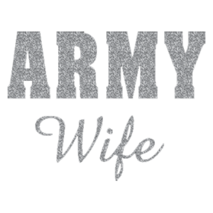 ARMY WIFE GLITTER