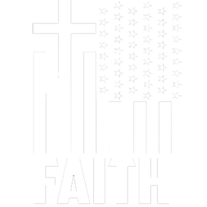 FAITH FLAG-WHITE