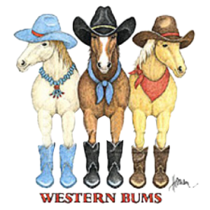 WESTERN BUMS-HORSES   (AF)