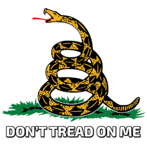 DONT TREAD ON ME SNAKE