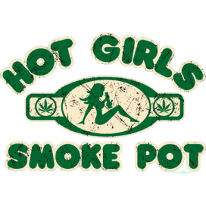 HOT GIRLS SMOKE POT