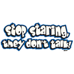 +STOP STARING