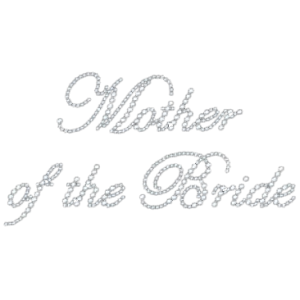 MOTHER OF BRIDE RHINESTONE