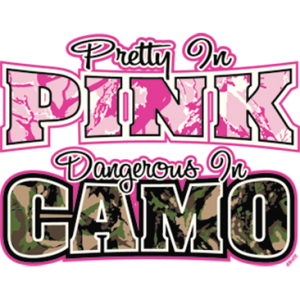 PRETTY IN PINK DANGEROUS IN CAMO