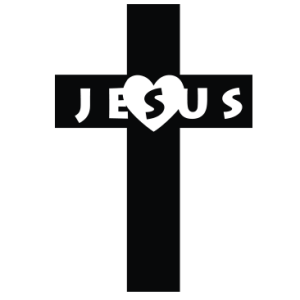 LOVE JESUS CROSS