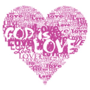 GOD IS LOVE HEART
