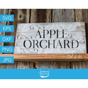 Apple Orchard Cut File