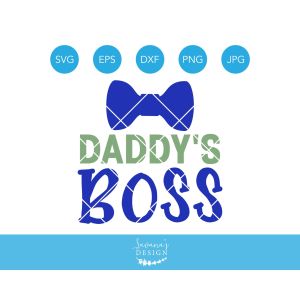 Daddy's Boss Tie Cut File