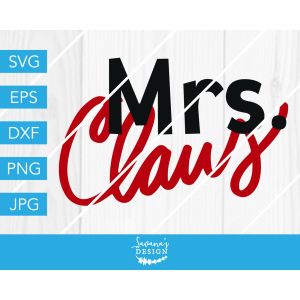 Mrs Claus Cut File