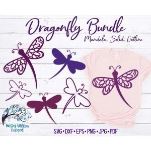 Dragonfly Bundle 2 Cut File