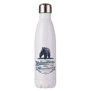 STAINLESS STEEL COLA BOTTLE - WHITE